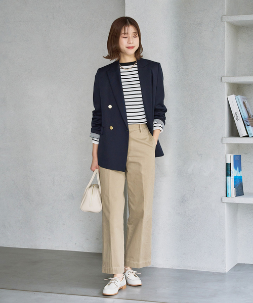 LE TALON（ルタロン）の「レザーデッキシューズ（モカシン/デッキシューズ・レディース・ベージュ/ホワイト・24.5cm/25cm/22cm/22.5cm/23cm/23.5cm/24cm）」の4枚目の写真