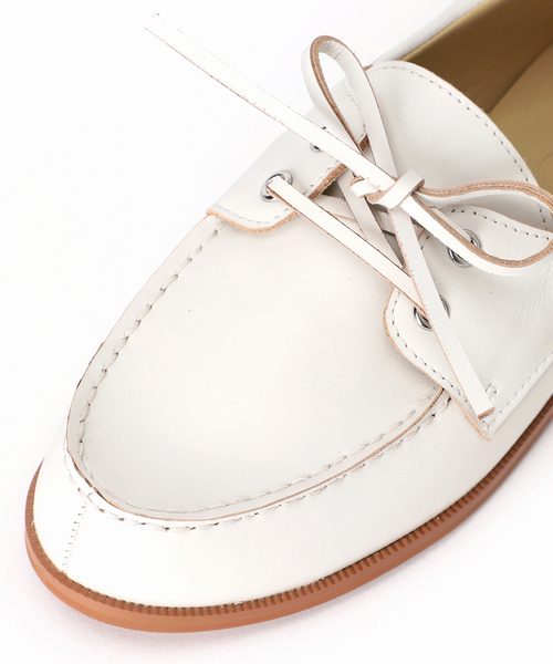 LE TALON（ルタロン）の「レザーデッキシューズ（モカシン/デッキ