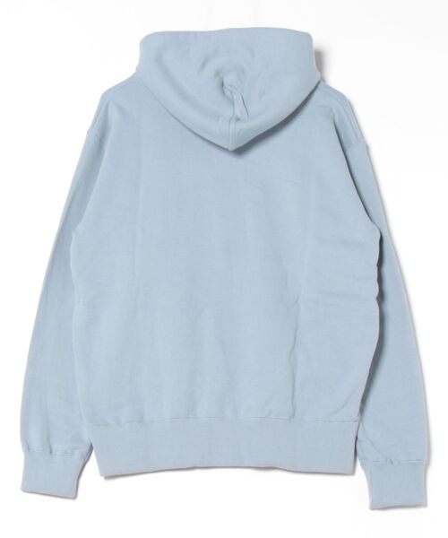 Q（キュー）の「everyパーカー（パーカー・レディース・グレイッシュブルー・MEDIUM）」の2枚目の写真