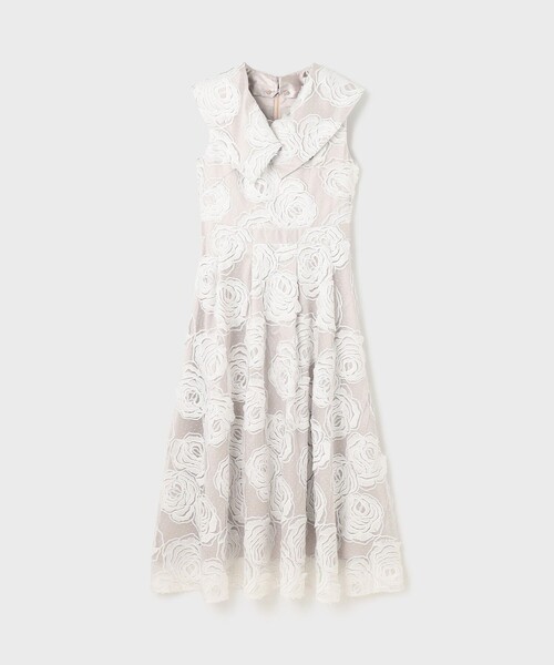 【期間限定】グレースコンチネンタル　ローズ刺繍ワンピース セール】ローズ刺繍ワンピース（ドレス）｜GRACE CONTINENTAL