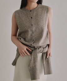 TENTO（テント）の「ショート丈カーディガンアンサンブル（ニット/セーター）」