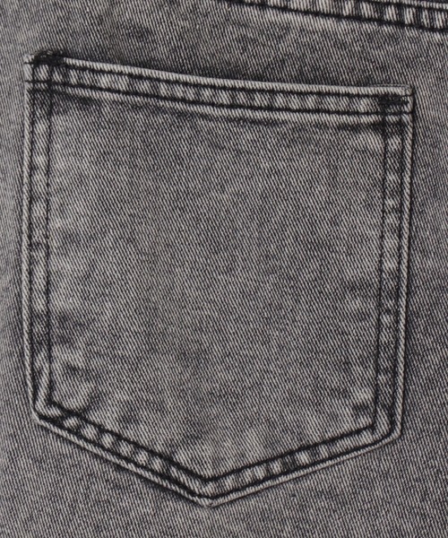 Figments(フィグメンツ)の「ダブルウエストブリーチバギーパンツ(デニムパンツ・レディース・グレー・SMALL/MEDIUM/LARGE)」の9枚目の写真