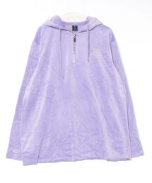 /FLAN(FLANLABS)/Velour Half Zip Parker