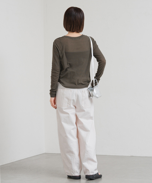 ≪追加≫HTシアーロングTee4（Tシャツ/カットソー）｜FRAMeWORK