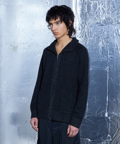 セール】【a2o】ハイネックドライバーズニット（ニット/セーター