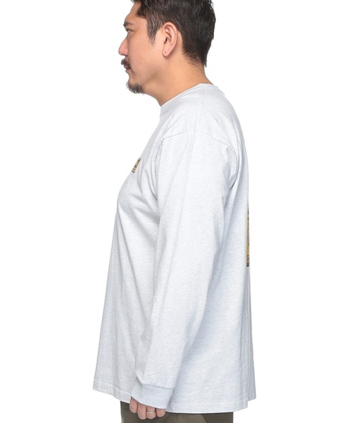 VISION STREET WEAR(ヴィジョンストリートウェア)の「VISION STREET WEAR (ヴィジョンストリートウェア) ゴーストサインボード バックプリント クルーネック 長袖 Tシャツ 5305701(Tシャツ/カットソー・メンズ・ホワイト/ブラック・5L/3L/4L)」の13枚目の写真