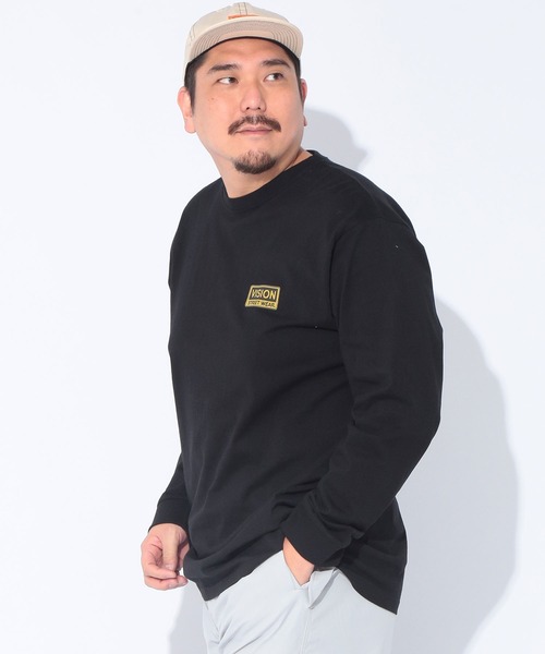 VISION STREET WEAR(ヴィジョンストリートウェア)の「VISION STREET WEAR (ヴィジョンストリートウェア) ゴーストサインボード バックプリント クルーネック 長袖 Tシャツ 5305701(Tシャツ/カットソー・メンズ・ホワイト/ブラック・5L/3L/4L)」の19枚目の写真