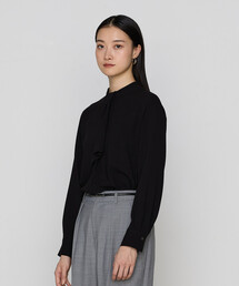 COMME CA | 【2WAY】パウダリージョーゼット ボウブラウス(シャツ/ブラウス)