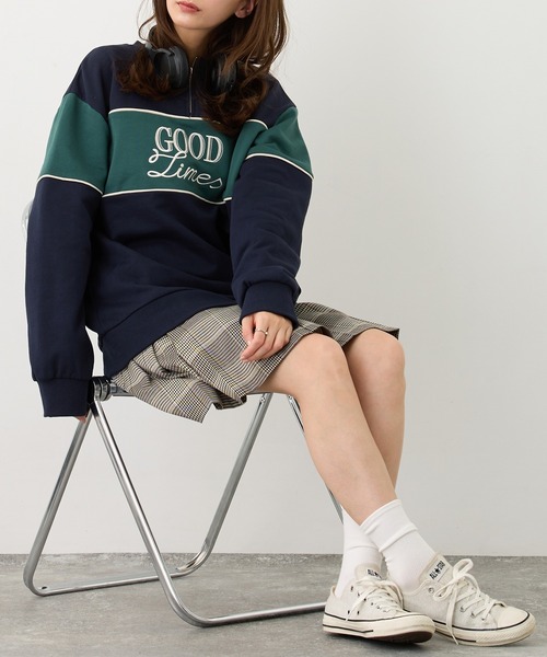 ⭐️超美品⭐️ 現物写真あり L size HSCHOOL スウェット 10．0oz クルーネック スウェット（裏パイル）＜アダルト