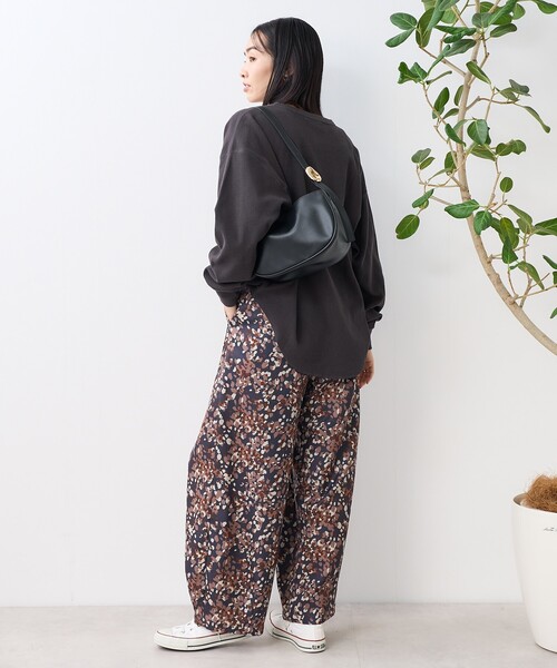 FREAK'S STORE（フリークスストア）の「クラウンパンツ/カーブパンツ/バレルレッグパンツ（その他パンツ・レディース・グレー/レオパード/ブラック/ベージュ/ピンク・MEDIUM/SMALL）」の20枚目の写真