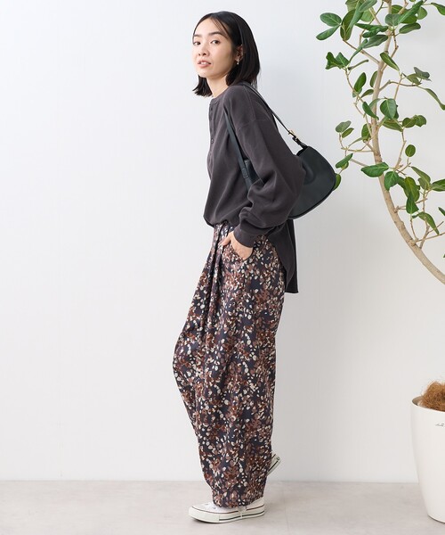 FREAK'S STORE（フリークスストア）の「クラウンパンツ/カーブパンツ/バレルレッグパンツ（その他パンツ・レディース・グレー/レオパード/ブラック/ベージュ/ピンク・MEDIUM/SMALL）」の19枚目の写真