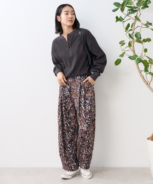 FREAK'S STORE（フリークスストア）の「クラウンパンツ/カーブパンツ/バレルレッグパンツ（その他パンツ・レディース・グレー/レオパード/ブラック/ベージュ/ピンク・MEDIUM/SMALL）」の18枚目の写真