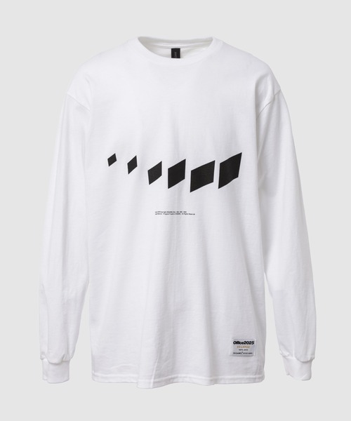 DIGAWEL(ディガウェル)の「L/S T-shirt (ready-made)(Tシャツ/カットソー・メンズ・ブラック/ホワイト・3(XL)/2(L))」の2枚目の写真