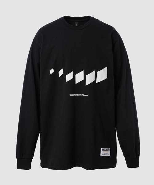 DIGAWEL(ディガウェル)の「L/S T-shirt (ready-made)(Tシャツ/カットソー・メンズ・ブラック/ホワイト・3(XL)/2(L))」の1枚目の写真