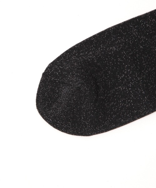 LOWRYS FARM（ローリーズファーム）の「ラメシアーハイソックス 288198（ソックス/靴下・レディース・ブラック/ブルー/グレー・FREE）」の6枚目の写真