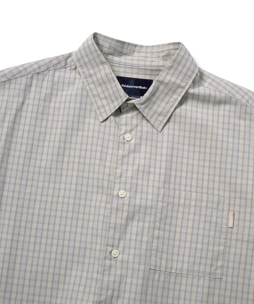 セール】Check S/S Shirt（シャツ/ブラウス）｜thisisneverthat