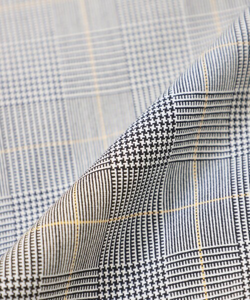 MACKINTOSH PHILOSOPHY（ﾏｯｷﾝﾄｯｼｭ ﾌｨﾛｿﾌｨｰ）の「【Retford(レットフォード)】グレンチェックブレザー（テーラードジャケット・レディース・グレー系その他・36/38/34）」の2枚目の写真