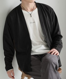 TopIsm | 【2025】アンサンブル 長袖カーディガン&ロングTシャツ(カーディガン/ボレロ)