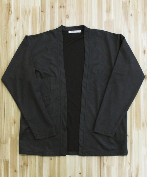 TopIsm（トップイズム）の「【2025】アンサンブル　長袖カーディガン＆ロングTシャツ（カーディガン/ボレロ・メンズ・グレイッシュベージュ/ダークグレー/グレイッシュブルー・LL/L/M）」の8枚目の写真