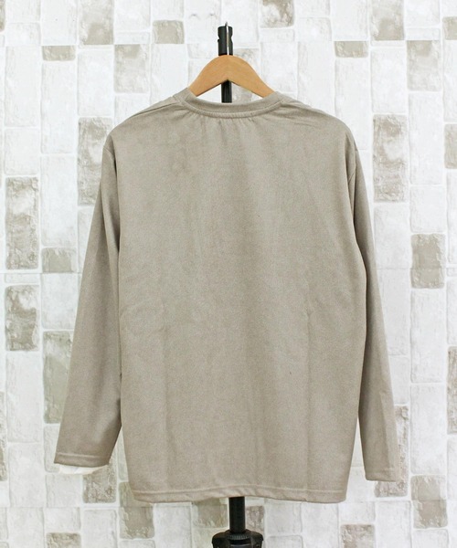 TopIsm（トップイズム）の「【2025】アンサンブル　長袖カーディガン＆ロングTシャツ（カーディガン/ボレロ・メンズ・グレイッシュベージュ/ダークグレー/グレイッシュブルー・LL/L/M）」の16枚目の写真