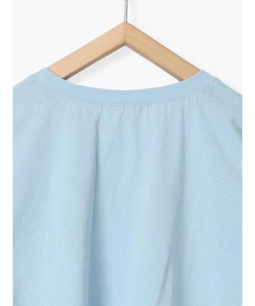 Samansa Mos2 blue(サマンサモスモスブルー)の「◎ロゴロンT(Tシャツ/カットソー・レディース・オフホワイト/チャコールグレー/サックスブルー・F)」の17枚目の写真