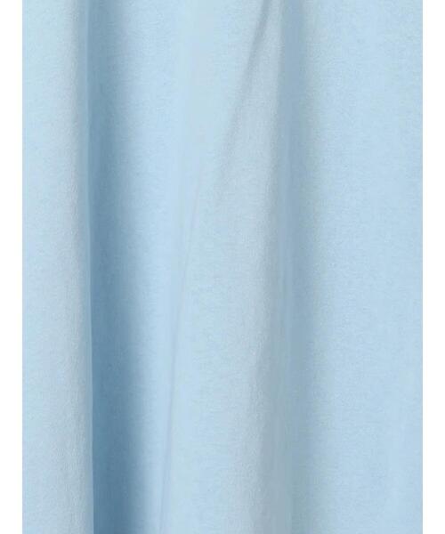 Samansa Mos2 blue(サマンサモスモスブルー)の「◎ロゴロンT(Tシャツ/カットソー・レディース・オフホワイト/チャコールグレー/サックスブルー・F)」の18枚目の写真