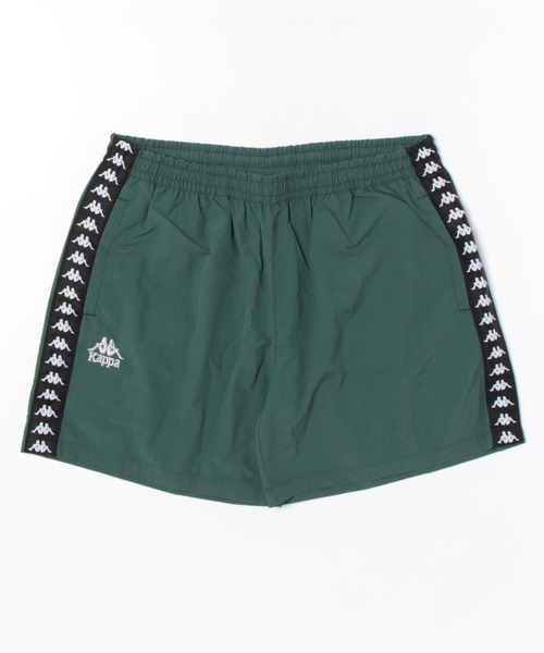 Kappa(カッパ)の「ナイロンショートパンツ (ユニセックス)(その他パンツ・メンズ・ブラック/グリーン・MEDIUM/LARGE/X-LARGE)」の1枚目の写真