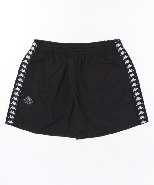 Kappa(カッパ)の「ナイロンショートパンツ (ユニセックス)(その他パンツ・メンズ・ブラック/グリーン・MEDIUM/LARGE/X-LARGE)」の2枚目の写真