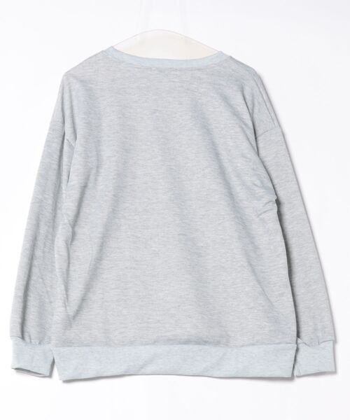 Mayree(メイリー)の「【Mayree】リボン デザイン 長袖 スウェット(スウェット・レディース・グレー・MEDIUM/LARGE/X-LARGE)」の6枚目の写真