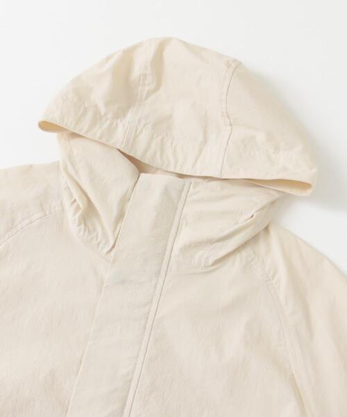 FORK&SPOON（フォークアンドスプーン）の「FORK&SPOON　フーディージャケット（マウンテンパーカー・レディース・アイボリー/スミクロ・1）」の11枚目の写真