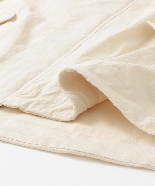 FORK&SPOON（フォークアンドスプーン）の「FORK&SPOON　フーディージャケット（マウンテンパーカー・レディース・アイボリー/スミクロ・1）」の15枚目の写真