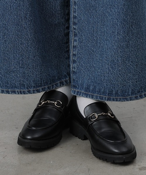 COLONY 2139（コロニートゥーワンスリーナイン）の「クラシックローファー（ローファー・レディース・ブラック・MEDIUM/LARGE）」の19枚目の写真