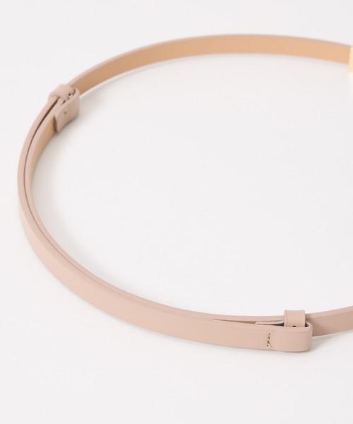 AIMER（エメ）の「パールバックルベルト（ベルト・レディース・ライトグレー/ベージュ/グレー・FREE）」の13枚目の写真