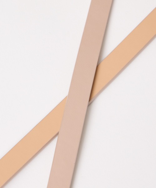 AIMER（エメ）の「パールバックルベルト（ベルト・レディース・ライトグレー/ベージュ/グレー・FREE）」の14枚目の写真