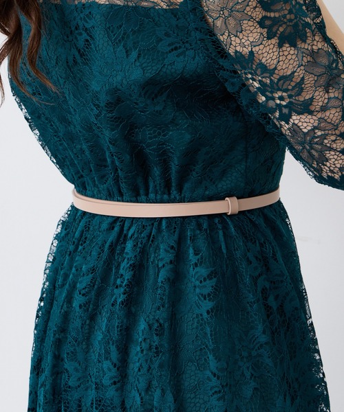 AIMER（エメ）の「パールバックルベルト（ベルト・レディース・ライトグレー/ベージュ/グレー・FREE）」の9枚目の写真