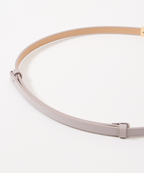 AIMER（エメ）の「パールバックルベルト（ベルト・レディース・ライトグレー/ベージュ/グレー・FREE）」の18枚目の写真