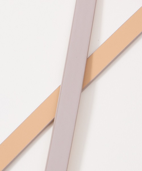 AIMER（エメ）の「パールバックルベルト（ベルト・レディース・ライトグレー/ベージュ/グレー・FREE）」の19枚目の写真