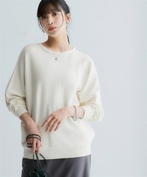 nissen | 洗えるボートネックドルマンニット【毛玉になりにくいふんわりもちもち素材】(ニット/セーター)