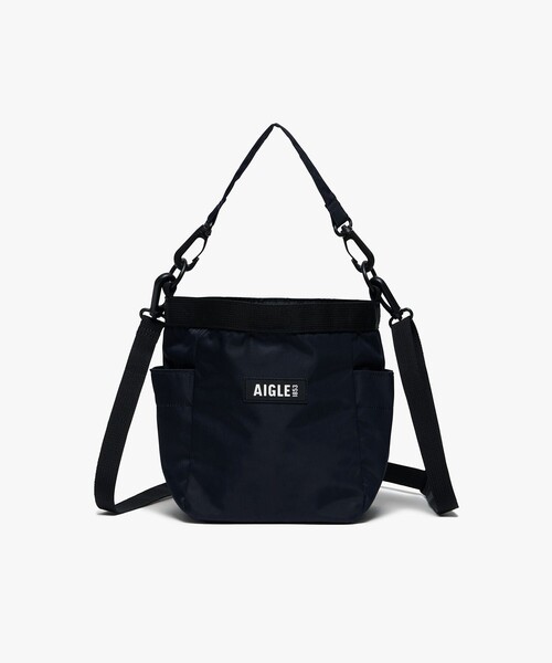 AIGLE（エーグル）の「撥水 ネイバーフッド ショルダーバッグ（ショルダーバッグ・レディース・ブラック/ダークグリーン/ライトパープル・FREE）」の2枚目の写真
