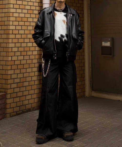 Forte（フォルテ）（フォルテ）の「【Wrangler×Forte】West Side Modern Cargo Denim Pants/ウエストサイドモダンカーゴデニムパンツ（デニムパンツ・メンズ・ブラック/ブラウン・MEDIUM/LARGE）」の21枚目の写真