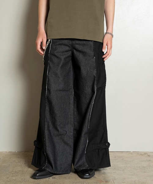 セール】【Wrangler×Forte】West Side Modern Cargo Denim Pants