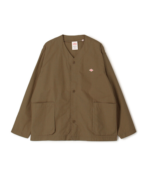 DANTON ダントン ジャケット 綿100% ベージュ 38 中古・古着通販】DANTON (ダントン) ナイロンジャケット