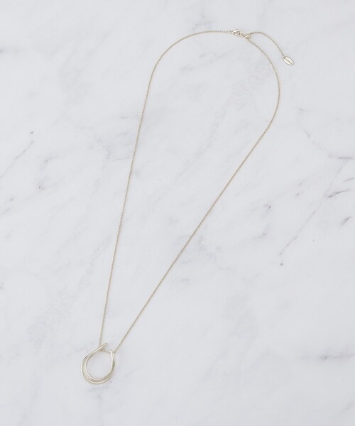 UNTITLED（アンタイトル）の「フープトップネックレス（ネックレス・レディース・ゴールド/シルバー・99）」の7枚目の写真