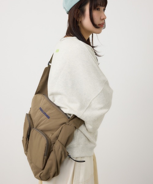 RODEO CROWNS WIDE BOWL（ロデオクラウンズワイドボウル）の「POCKETショルダーバッグ（ショルダーバッグ・レディース・ブラック/カーキ/レッド・FREE）」の18枚目の写真