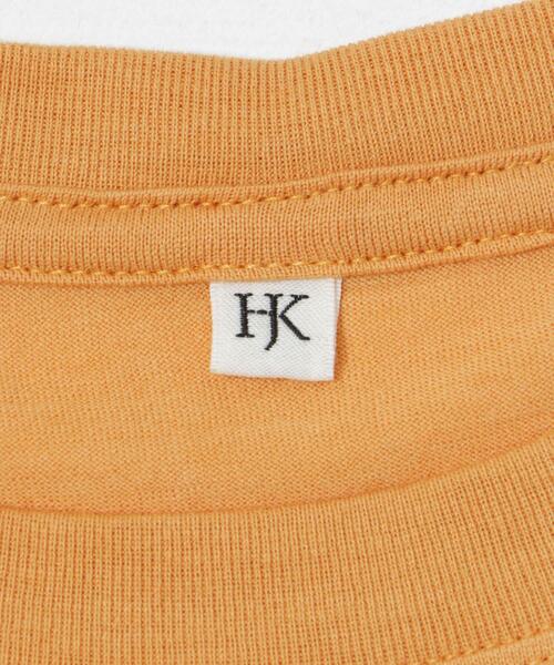 HAKUJI（ハクジ）の「HAKUJI　Cellulose cotton Long-Sleeve Pullover（Tシャツ/カットソー・レディース・オレンジ/ブラック/ホワイト/グリーン系その他・ONE）」の8枚目の写真