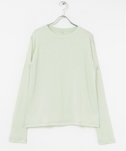 セール】HAKUJI Cellulose cotton Long-Sleeve Pullover（T