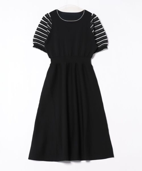 UNIVERVAL MUSE（ユニバーバル ミューズ）の「リボンフラワー刺しゅうカーディガン（ワンピース・レディース・ブラック・2）」の11枚目の写真