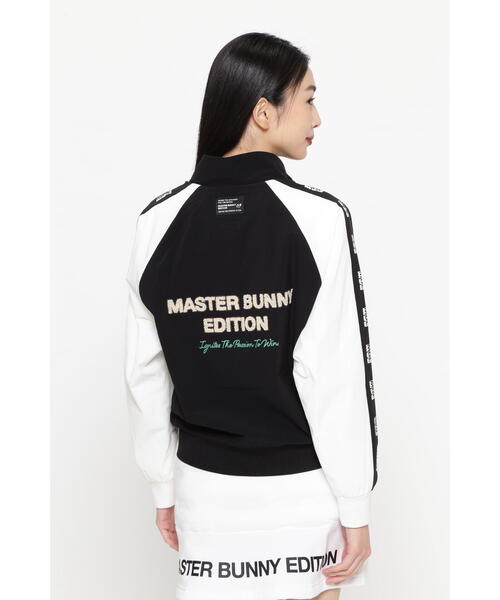 MASTER BUNNY EDITION（マスターバニーエディション）の「【MASTER BUNNY EDITION】ナイロンリップストレッチラグランブルゾン（ブルゾン・レディース・ブラック/ホワイト系その他/ブルー系その他・MEDIUM）」の6枚目の写真