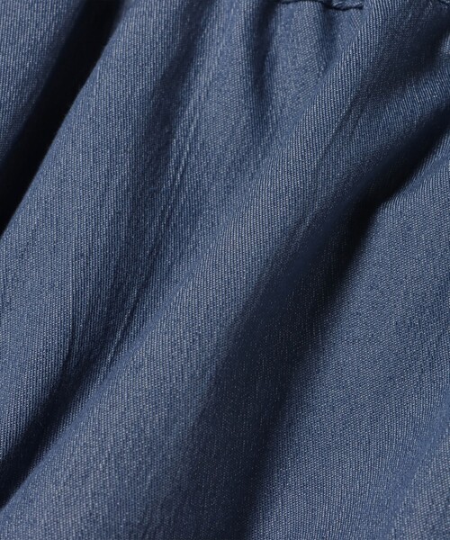 BEAMS mini（ビームスミニ）の「撥水 ワッシャー スカラップ ショートパンツ2025SS（90～150cm）（その他パンツ・キッズ・ベージュ/ブルー・90/100/110/130/120/140/150）」の21枚目の写真