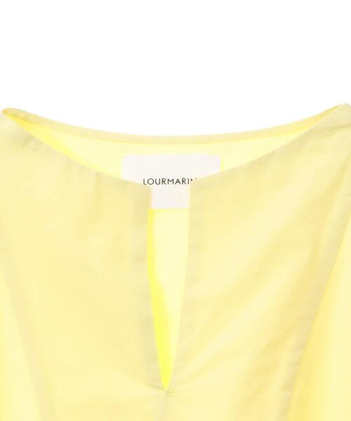 LOGEMENT DE CLAIRE(ロジュモンドクレール)の「【LOURMARIN】布帛コンビキーネックプルオーバー(Tシャツ/カットソー・レディース・ブルー/チャコールグレー/ホワイト/イエロー・FREE)」の14枚目の写真